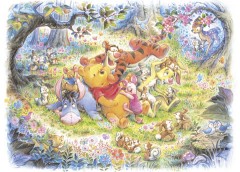 Pooh contented