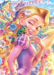 Rapunzel and Pascal