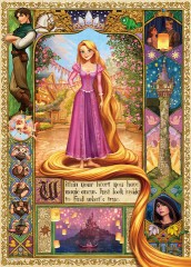Rapunzel with the magical hair