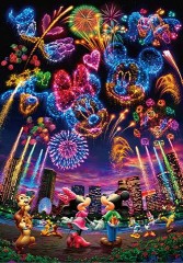 A message in fireworks