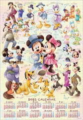 Mickey & Friends 2021 calendar