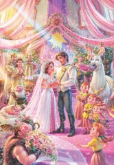 Lucky wedding (Rapunzel and Eugene)
