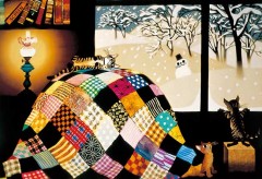 The cat and the kotatsu