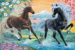 Fuji horses