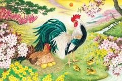 Golden cockerel