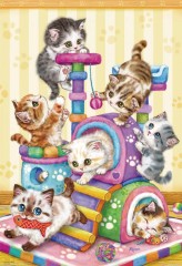 Our cat tower