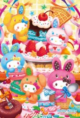 Hello Kitty colourful parfait