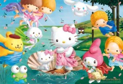Hello Kitty birth of Venus