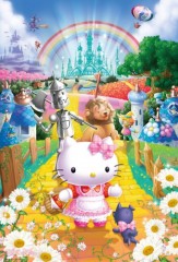 Hello Kitty's yellow brick road