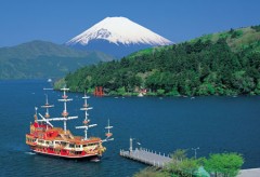 Mt. Fuji and Lake Ashi