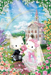 Hello Kitty sweet wedding