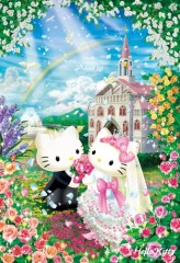 Hello Kitty sweet wedding