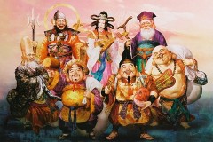 The jolly seven gods of fortune
