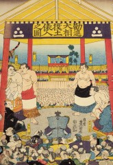 Sumo ceremonial entrance