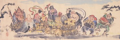 Seven lucky gods