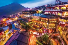 Jiufen night view