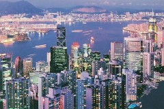 Hong Kong at night