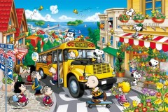 Happy school bus