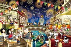 Snoopy fireworks show