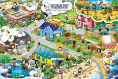Snoopy's imaginary world