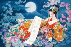 Dream moon night