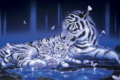 Mother and babies