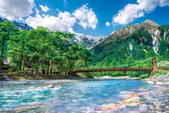 Kappa bridge, Japan Alps