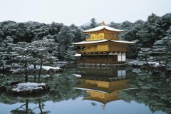 Kinkakuji in winter