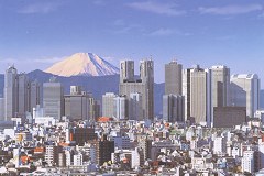 Mt. Fuji from Tokyo