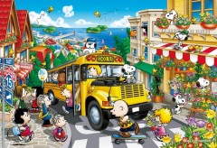 Happy school bus