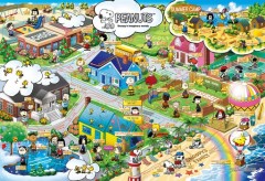 Snoopy's imaginary world