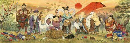 Seven lucky gods