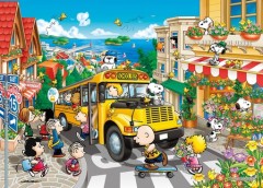 Happy school bus