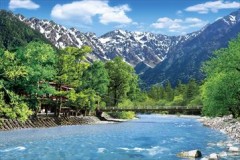 Kappa bridge, Japan Alps