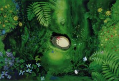 Totoro's cubby hole