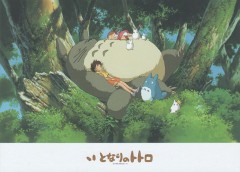 Napping with Totoro