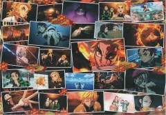 Demon Slayer infinite train collage