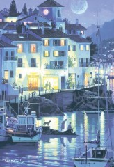 Cadaqués by moonlight