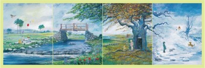 Winnie-the-Pooh: four seasons
