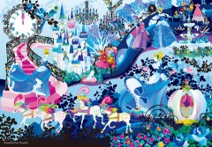 Cinderella in blue
