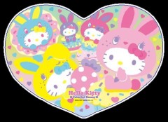 Hello Kitty colourful bunnies