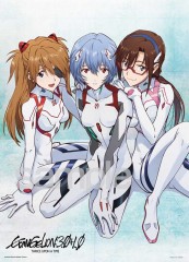 New Evangelion; Rei, Asuka and Mari