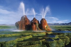 Fly Geyser, Nevada