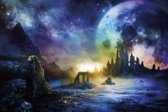 In the beginning the sky